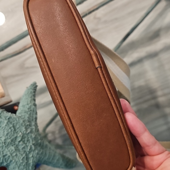 Chaps Tan and Brown Crossbody Bag - Picture 8 of 8